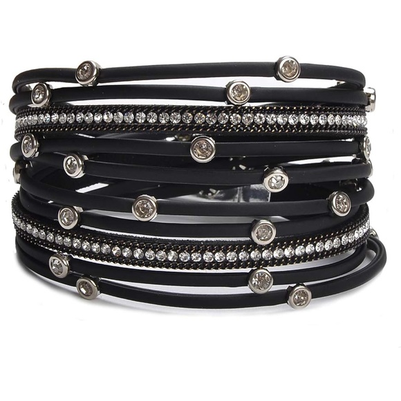 Azora Jewelry - Azora Leather Wrap Bracelet